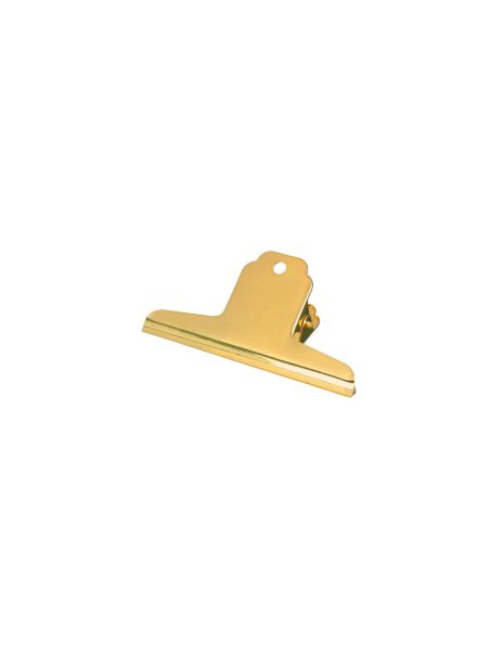 Zoom bilde av Pappersklämma guld 120 mm