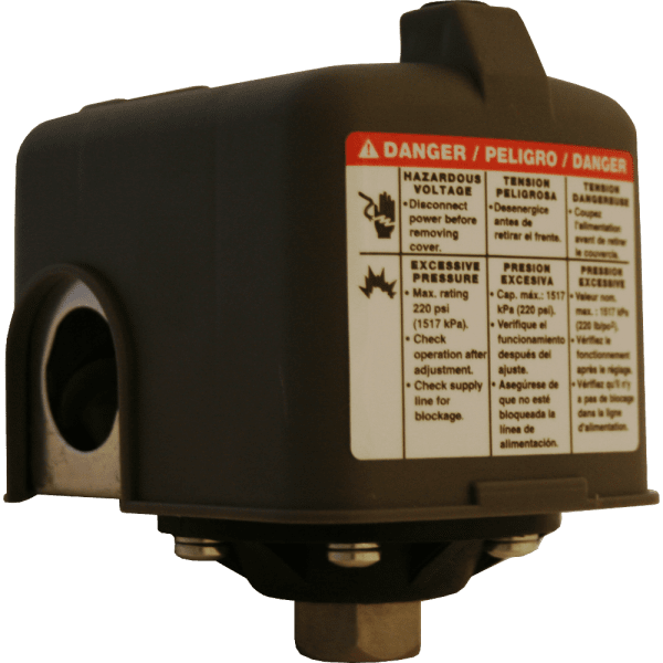 Zoom bilde av Trykkbryter 0-4,5 bar (1x230V), Square D