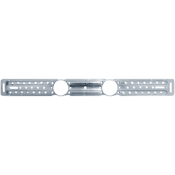 Zoom bilde av Festeskinne til veggboks dobbel (c/c 76 mm) 476 mm, Sanipex