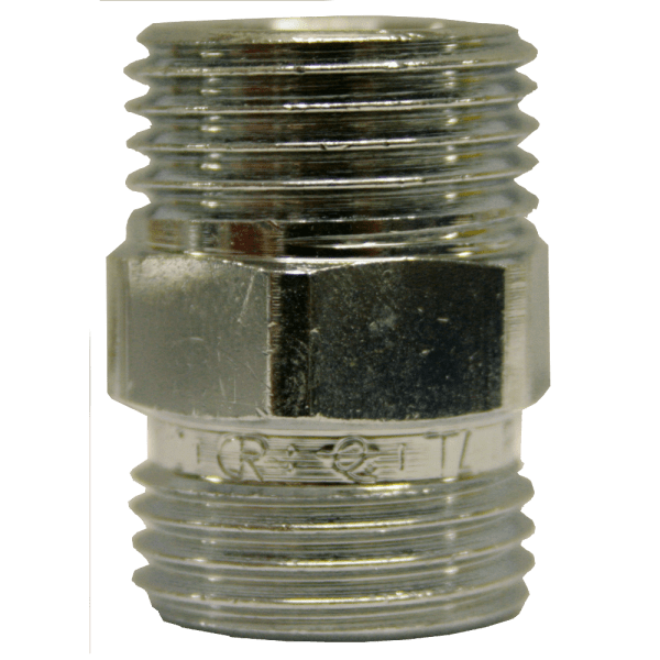Zoom bilde av Kropp FPL351 for skjøteunion utvendig forkrommet 3/8" x 1/2", FPL