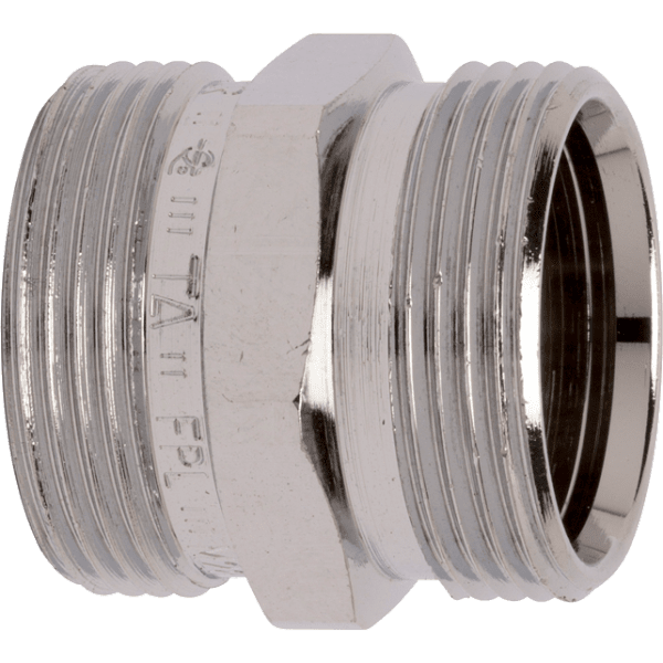 Zoom bilde av Kropp FPL358 for tippunion/skjøteunion utvendig forkrommet 3/8" x 3/8", FPL