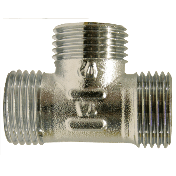 Zoom bilde av Kropp 352 for T-rør forkrommet 1/2" x 1/2" x 1/2", FPL