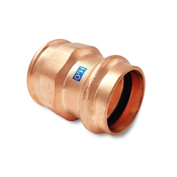 Zoom bilde av Overgangsmuffe innvendig 1 muffe M-press kobber 1" x 28 mm
