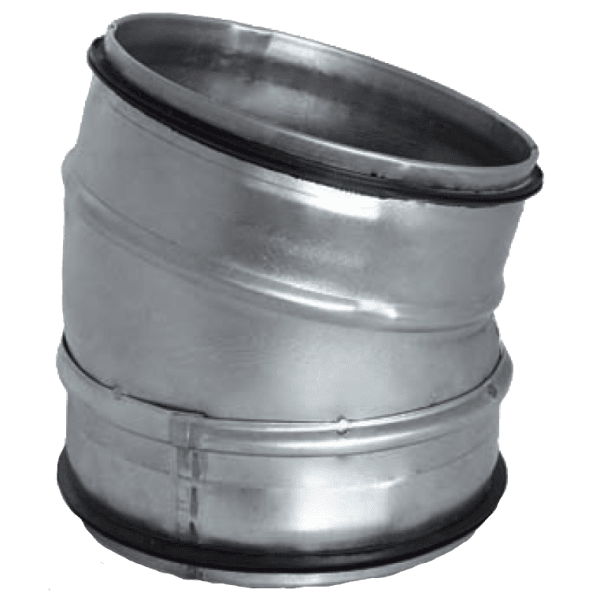 Zoom bilde av Bend 15° ventilasjon 200 mm, Flexit