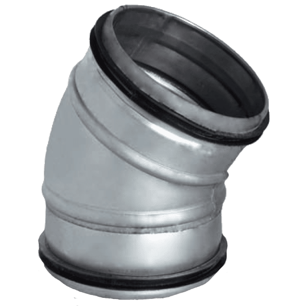 Zoom bilde av Bend 30° ventilasjon 160 mm, Flexit