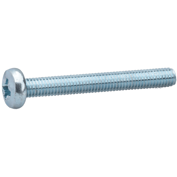Zoom bilde av Krysskruv & mutter, FZB, 10-pack, M6x25