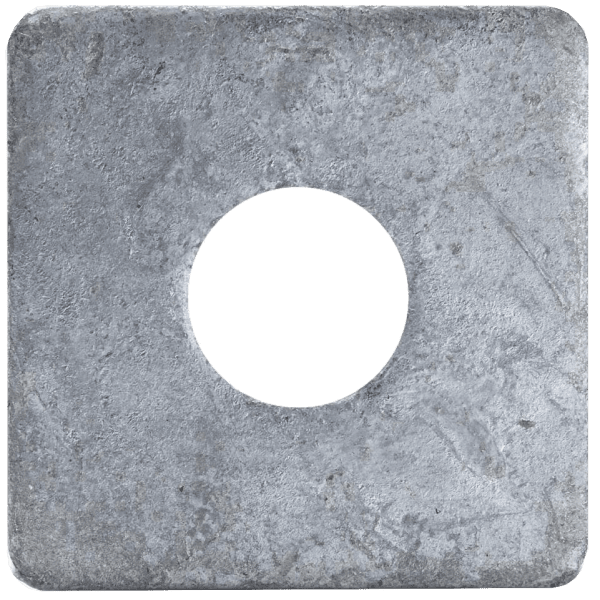 Zoom bilde av Fyrkantsbricka elforzinket 11 mm x 30 mm x 3,0 mm 4 st, Fast