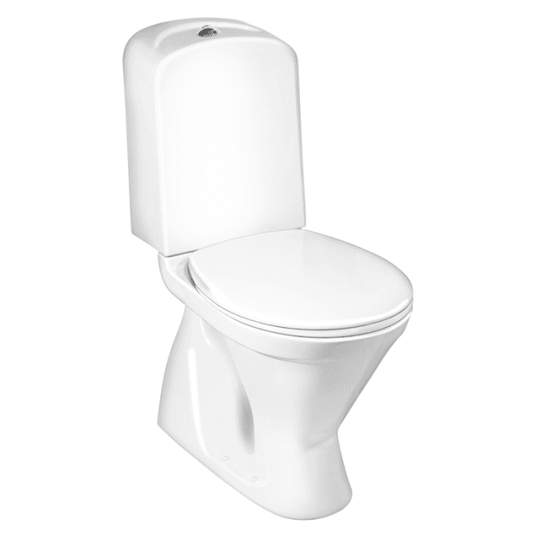 Zoom bilde av Gulvtoalett Nordic³ 3500 med skjult s-lås, Gustavsberg