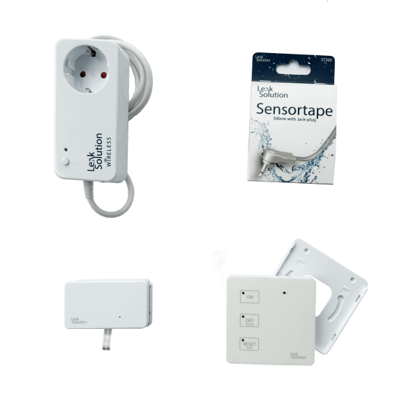 Zoom bilde av Lekkasjesikring sett uten ventil trådløs, Leak Solution