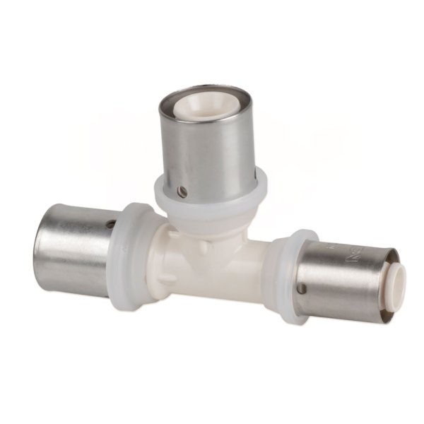 Zoom bilde av T-Rør redusert 3 muffer alupex bravo press 32 mm x 32 mm x 20 mm