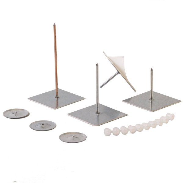 Zoom bilde av Limpinne med skive 63 mm (100 st), Climatech