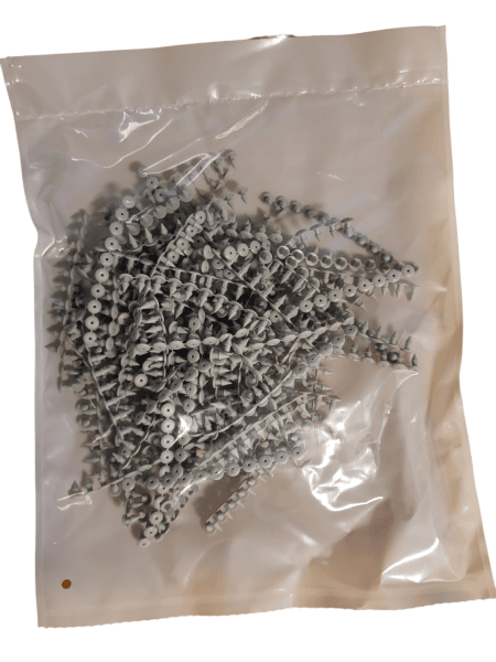 Zoom bilde av EKAFIX plaststifter PVC grå 1000 st