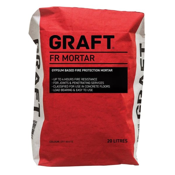 Zoom bilde av FR Gipsmørtel (20 liter), Graft