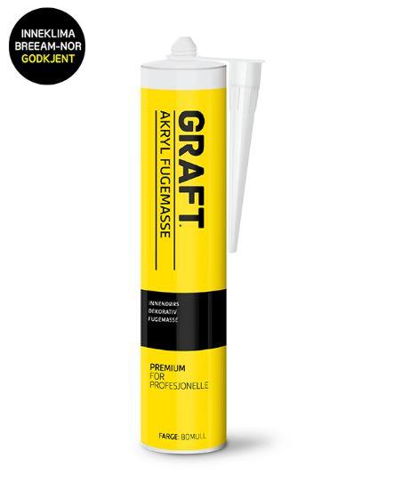 Zoom bilde av Akryl fugemasse bomull (300 ml), Graft