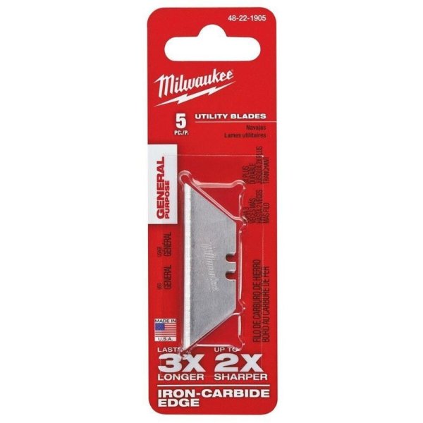 Zoom bilde av Milwaukee knivblad universal GP utility blades - 5 pcs