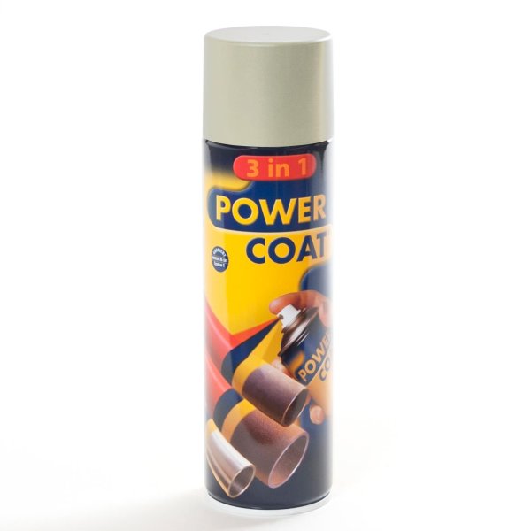 Zoom bilde av Rustmaling 3-i-1 spray lys grå RAL 7035 (500 ml), Power Coat