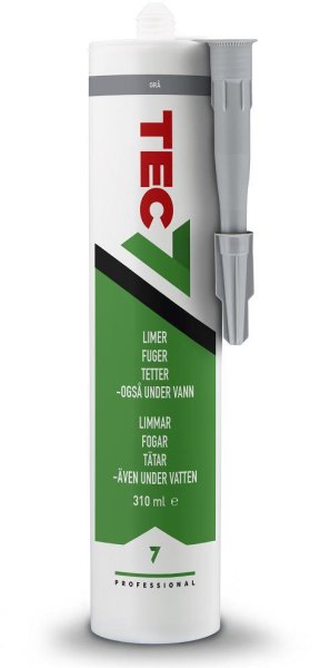 Zoom bilde av Fugemasse Relekta grå (310 ml), Tec7