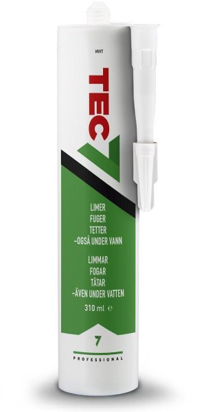 Zoom bilde av Fugemasse Relekta hvit (310 ml), Tec7