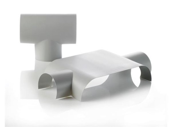 Zoom bilde av T-stykke PVC grå Ø83 mm, Danmat